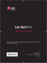 Предварительный просмотр 9 страницы LG OLED55B6T-T Safety And Reference