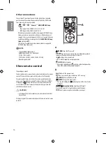 Предварительный просмотр 22 страницы LG OLED55B6T-T Safety And Reference