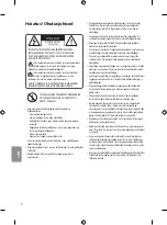 Preview for 100 page of LG OLED55B7 Series Safety And Reference