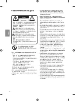 Preview for 170 page of LG OLED55B7 Series Safety And Reference