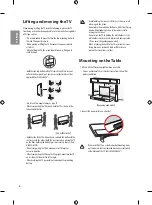 Предварительный просмотр 6 страницы LG OLED55B8PUA Safety And Reference