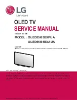 LG OLED55BXAUA Service Manual preview