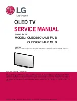 LG OLED55C1AUB Service Manual предпросмотр