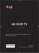 Preview for 3 page of LG OLED55C8PTA Safety And Reference