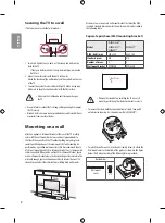 Предварительный просмотр 8 страницы LG OLED55E7T Safety And Reference