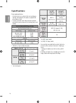 Предварительный просмотр 14 страницы LG OLED55E7T Safety And Reference