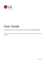 LG OLED55G2PUA User Manual предпросмотр