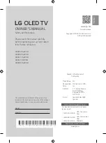 Предварительный просмотр 150 страницы LG OLED55G2PUA User Manual