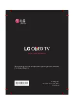 LG OLED65B6V Owner'S Manual предпросмотр