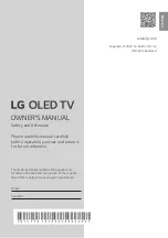 Предварительный просмотр 1 страницы LG OLED65G26LA Owner'S Manual