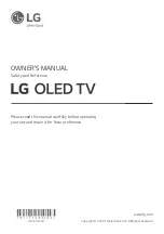 Предварительный просмотр 1 страницы LG OLED65GX6LA.AEK Owner'S Manual