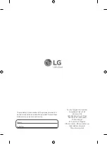 Предварительный просмотр 22 страницы LG OLED65GXPVA.AFF Owner'S Manual