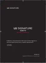 Предварительный просмотр 38 страницы LG OLED65W8PUA Manual