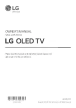 Предварительный просмотр 1 страницы LG OLED65WX9LA Safety And Reference