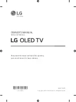 LG OLED65WXPVA Owner'S Manual preview