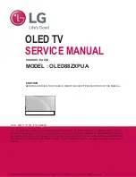 Предварительный просмотр 1 страницы LG OLED88ZXPUA Service Manual