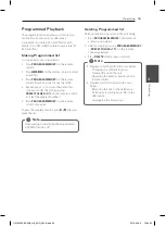 Предварительный просмотр 33 страницы LG OM9550 Owner'S Manual