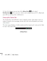 Предварительный просмотр 25 страницы LG optimus dynamic User Manual