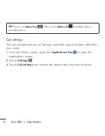 Предварительный просмотр 37 страницы LG optimus dynamic User Manual