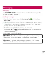 Предварительный просмотр 40 страницы LG optimus dynamic User Manual