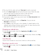 Предварительный просмотр 59 страницы LG optimus dynamic User Manual