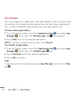 Предварительный просмотр 61 страницы LG optimus dynamic User Manual