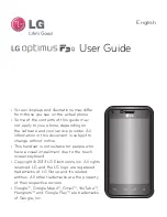 Предварительный просмотр 3 страницы LG Optimus F3Q User Manual