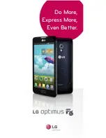 Preview for 1 page of LG Optimus F6 Brochure