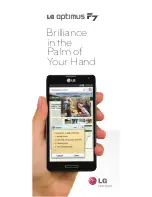 LG Optimus F7 Brochure preview