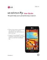 Preview for 1 page of LG Optimus F7 User Manual