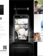 LG Optimus G Brochure предпросмотр