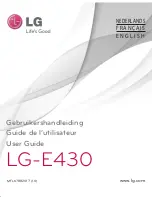 LG optimus l3-II E430 User Manual preview