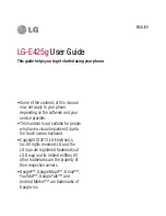 Preview for 1 page of LG Optimus L3 II User Manual