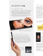 Предварительный просмотр 4 страницы LG optimus L9 Brochure