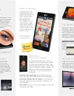 Предварительный просмотр 5 страницы LG optimus L9 Brochure