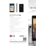 Предварительный просмотр 8 страницы LG optimus L9 Brochure