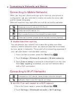 Предварительный просмотр 30 страницы LG Optimus M Owner'S Manual