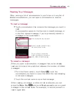 Предварительный просмотр 63 страницы LG Optimus M Owner'S Manual