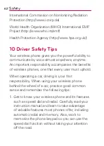 Preview for 64 page of LG optimus m+ Quick Reference Manual