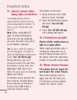 Preview for 16 page of LG Optimus Me User Manual