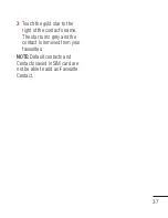 Preview for 39 page of LG Optimus Me User Manual