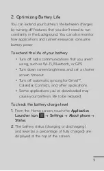 Preview for 9 page of LG Optimus One User Manual