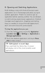 Preview for 15 page of LG Optimus One User Manual