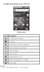 Preview for 34 page of LG Optimus One User Manual