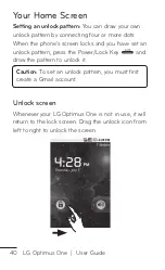 Preview for 40 page of LG Optimus One User Manual