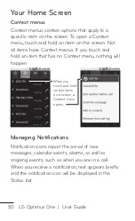 Preview for 50 page of LG Optimus One User Manual