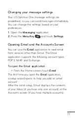 Preview for 77 page of LG Optimus One User Manual