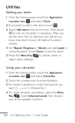 Preview for 108 page of LG Optimus One User Manual