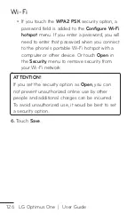 Preview for 126 page of LG Optimus One User Manual