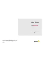 LG Optimus S User Manual preview